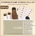 UCANBE 25PCS Eyebrow Stamp Stencil Kit - Dual-Color Pomade, 20 Reusable Stencils, Finishing Powder, Brush, Razor, Waterproof Brow Stamping Set - Buy Online on GoSupps.com