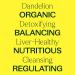Organic Dandelion Root Tincture 30 mL - Heart Health Support Vegan Non-GMO Gluten-Free - Buy Online on GoSupps.com