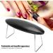 Hand Rest Pillow Washable Nail Art Hand Cushion High Elasticity Soft And Comfortable for Professional And Individual Use for Household Nail Salon(black) - Buy Online on GoSupps.com