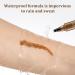 Liquid Eyebrow Pencil Brow Pencil with Fork Tip 4 Point Waterproof Eyebrow Pencil No Smudge Liquid Brow Quick Dry EyeLiner for Long Lasting Dark Brown - Buy Online on GoSupps.com