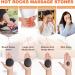 6Q Hot Stone Warmer Energy Stone Heating Device with 27 Types Natural Basalt Stonesm Adjustable Temperature 0-70 C 10-15min Rapid Heating for Relieve Tension and Muscle Pain - Buy Online on GoSupps.com