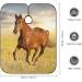 Running Horse Barber Cape - Adjustable Snap Hair Cutting Apron for Adults | International Shipping Available - Buy Online on GoSupps.com