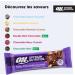 Optimum Nutrition Fruit & Nut Crisp Bar (10x70g) Nutty Chocolate Caramel - Buy Online on GoSupps.com