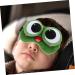 Masque de Sommeil Gel Grenouille Fantaisie Bandeau Occulant L ger Masque Yeux Dessin Anim Confort Enveloppant Voyage D tente Accessoires Sommeil pour Adultes et Gar on 18X9X5CM Vert Fonc  - Buy Online on GoSupps.com