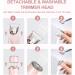 NURSETEK Bikini Trimmer for Women 2-in-1 Electric Shaver for Women Lady Shaver for Pubic Face Leg and Underarm Body Hair Trimmer Facial Hair Removal Personal Shaver Pink - Buy Online on GoSupps.com