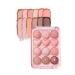 COLORGRAM Pin Point Eyeshadow Palette 01 Peach+Coral  | Eyeshadow Palette for Daily makeup  Ultra-Blendable  Matte  Glitter  Shimmer Shades 06 Peach & Coral