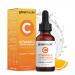 GlowMedik Vitamin C Serum for Face Brightens Dark Spots + Evens Skin Tone with Hyaluronic Acid, Vitamin E & MSM, Hydrates & Firms for a Youthful-Looking, Age-Defying Glow, 30ml 1.01 fl oz 1 Fl Oz (Pack of 1)