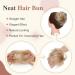 Elailite Updo Hair Buns Scrunchies Extensions Hair Pieces Donut Hair Chignons For Women - 100% Real Remy Human Hair Straight Hair VOLUMINOUS - Mix #12/613 Golden Brown & Bleach Blonde Straight Mix #12/613 Golden Brown & Bleach Blonde - Buy Online on GoSupps.com