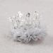 Nishine Baby Crown Hairpins | Princess Tiara Hair Clips for Girls | Silver Tulle Net Tiaras - Perfect Kids Gift - Buy Online on GoSupps.com