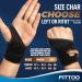 FITTOO Copper Infused TFCC Wrist Brace for Ulnar Sided Pain | Universal Size for Men & Women - Right Hand Large - Buy Online on GoSupps.com