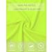 Cakulo Men's 5-Inch Neon Yellow Running Shorts with Pockets - Size Medium - Buy Online on GoSupps.com
