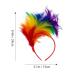 Lurrose Colorful Feather Fascinator Headband | Elegant Wedding Hair Accessories for Parties - Buy Online on GoSupps.com