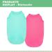 Kickred 2 Pack Summer Dog Shirts - Fast Drying Breathable Tank Tops for Big Dogs | Stretchy Pet Sleeves in Rose & Seeblau - Buy Online on GoSupps.com