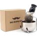 Elvielsl Men's 3-in-1 Shaving Kit with Badger Hair Brush and Stainless Steel Bowl - Traditional Wet Shave Set for Men - Buy Online on GoSupps.com