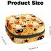 Halloween Pumpkin Sanitary Napkin Storage Bag - Portable Period Kit Holder for Menstrual Cup, Nursing Pad, Tampons - Color 7 - Buy Online on GoSupps.com