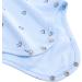 Famuka Baby Boy Formal Tuxedo Suit with Bows Waistcoat & Hat - 9 Months (Blue) | 4 PCS Set - Buy Online on GoSupps.com