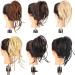 Messy Bun Hair Piece for Women Synthetic Messy Hair Bun Tousled Straight Hair Elastic Braided Chignon Hairpiece Rubber Band Scrunchie Ponytail Extensions for Women Fake Hair Accessories for Women Gi Sw37-24-27 - Buy Online on GoSupps.com
