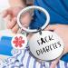 FUSTMW Diabetes Keychain - Diabetic Awareness Support Jewelry & Gifts - Buy Online on GoSupps.com