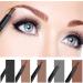 Glamza Waterproof Retractable Long Lasting Professional Eyebrow Shaping Pencil Eye Brow Template Liner Shape Kit + 3 Stencils Brown - Buy Online on GoSupps.com
