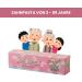 Dr. Bauer's Lovely Friends Toothpaste 2 Pack with Glitter Designs Multiple Flavors For Kids & Adults Sustainable Packaging 90ml per Tube Unicorn - Buy Online on GoSupps.com