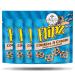 Flipz Cookies & Cream Coated Pretzels, Perfect Snacks for Sharing 90g – Pack of 4