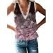 Fannyouth Women's Sleeveless V-Neck Tank Top - Pink, Size X-Large - Buy Online on GoSupps.com