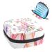 GIAPB Period Bag Sanitary Napkin Storage Bag Period Pouch Travel Makeup Bag Animal Unicorn Flower Color1043