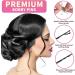 BLISSMAX 5cm Black Bobby Pins 100 Pcs with Storage Box - Strong Hair Grips for All Hair Types - Hair Pins for Styling & Makeup - Buy Online on GoSupps.com