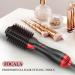 One-Step Hair Dryer Brush & Volumizer - All Hair Types - Hot Air Brush (Black Red - Buy Online on GoSupps.com
