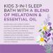 Dr Teal's Kids 3-in-1 Sleep Bath: Bubble Bath Body Wash & Shampoo with Melatonin & Essential Oil 20 fl oz (Pack of 3) Sleep Blend 60 Fl Oz (Pack of 1) - Buy Online on GoSupps.com