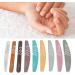 9 Piece Nail File Set Different Shape Professional Manicure Tools Washable Nail Buffer Set for Acrylic Nails - Buy Online on GoSupps.com