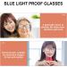 2 Pcs Blue Light Blocking Glasses for Men and Women - Anti Eyestrain Computer Glasses - Buy Online on GoSupps.com
