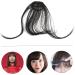 minkissy Piece Black Bangs Clip in Human Hair Clip in Extensions Wispy Bangs Wig Hair Toppers for Women Real Human Hair Front Hair Bangs Hair Extensions Black Wig Curtain Real Person Miss medium Black - Buy Online on GoSupps.com