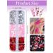 Kalolary Valentine's Day Nail Art Sequins | Heart & Lip-Shaped Holographic Flakes for Manicure & Body Decoration - 2 PCs - Buy Online on GoSupps.com