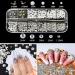 3D Nail Art Charms Butterfly Bowknot Flower Rhinestones Nail Charms Luxury Nail Pearls Crystal Nail Art Gems DIY Nail Decorations Multi Shape Nail Jewelry Nail Art Accessories for Party Wedding - Buy Online on GoSupps.com