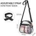 Filoto Clear Crossbody Bag for Women - Stadium Approved See Through Purse with Adjustable Strap - Buy Online on GoSupps.com