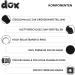 Ddoxx Adjustable Nylon Dog Harness - Step-In Outbreak-Proof for Small to Large Dogs | Black XS | Perfect for Puppy's Car Safety & Comfort - Buy Online on GoSupps.com