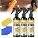 Presencte Natural Micro-Molecularized Beeswax Spray 2024 New Beeswax Spray Furniture Polish for Cleans Wooden Surfaces Shines and Protects Removes Fingerprints Dust Grime (3PCS)