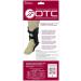 OTC Hinged Ankle Stabilizer Brace - Adjustable Stirrup Support for Sprains & Injuries - Black Large | International Shipping Available - Buy Online on GoSupps.com