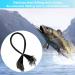Giak Steel Front Stainless Steel Leaders with Carabiner Hook - 72 PCs for Predatory Fish | 15/20/25 cm - Durable Fishing Gear - Buy Online on GoSupps.com