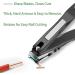 Dinghaole 360 Rotating Nail Clippers for Seniors Non-Slip with Nail File Long Handle Stainless Steel Nail Clippers Heavy Duty Toenail Finger Clippers for Thick Nails - Buy Online on GoSupps.com