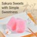 Japanese Sakura Mochi Candies - Cherry Blossom Rice Cakes - 300g/10.58oz YAMASAN - Buy Online on GoSupps.com