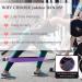 Jedebar Non-Slip Fabric Booty Bands - Purple-Heavy Resistance | 3 Strength Levels | Ideal for Glutes, Yoga, Pilates, and Physiotherapy - Buy Online on GoSupps.com