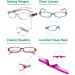 Buy Eyekepper 5 Pack Ladies Reading Glasses - Stylish Readers for Women 5 Pairs Mix 2.75x Magnification - International Shipping Available - Buy Online on GoSupps.com