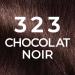 L OR AL PARIS - Permanent Hair Color - Ultra Glossy Color - Ammonia Free - 90% Natural Ingredients - Casting Natural Gloss - Shade: Dark Chocolate (323) - Buy Online on GoSupps.com