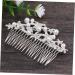 HAPINARY Bride Insert Comb Wedding Hair Comb Tiara Bridal Headdress Wedding Headpiece Pearl Hair Comb Accessories Bride Alloy - Buy Online on GoSupps.com