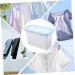 Zerodeko 18 pcs with Laundry Canister Booster Dry Dryer Lids Softener Deodorizer Clothes Case Detergent White Washing Powder Pins Sea Room Plastic Lid Scent Ing Container Salt - Buy Online on GoSupps.com