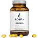 Rosita Real Foods Extra Virgin Cod Liver Oil (EVCLO) Softgels - 90 Softgels | 0.21kg - Buy Online on GoSupps.com