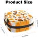 Fall Pumpkin Pattern Menstrual Cup & Pad Storage Bag - Color 13 - Buy Online on GoSupps.com