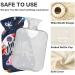 Galaxy Space Rocket Hot Water Bottle 2L - Large Pain Relief Hot & Cold Compress with Cover - Buy Online on GoSupps.com